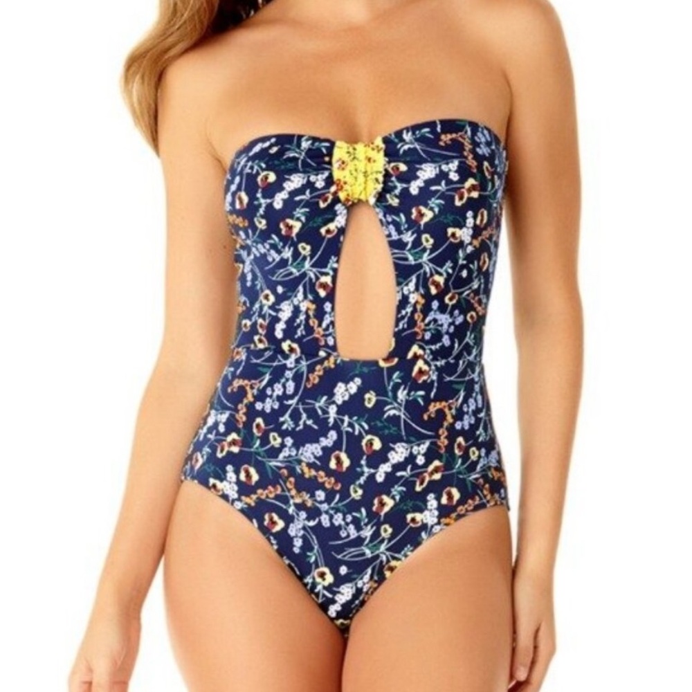 Anne Cole Studio keyhole one piece swimsuit NWT